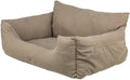 Bilsete Taupe 80x60x35cm Dobbel