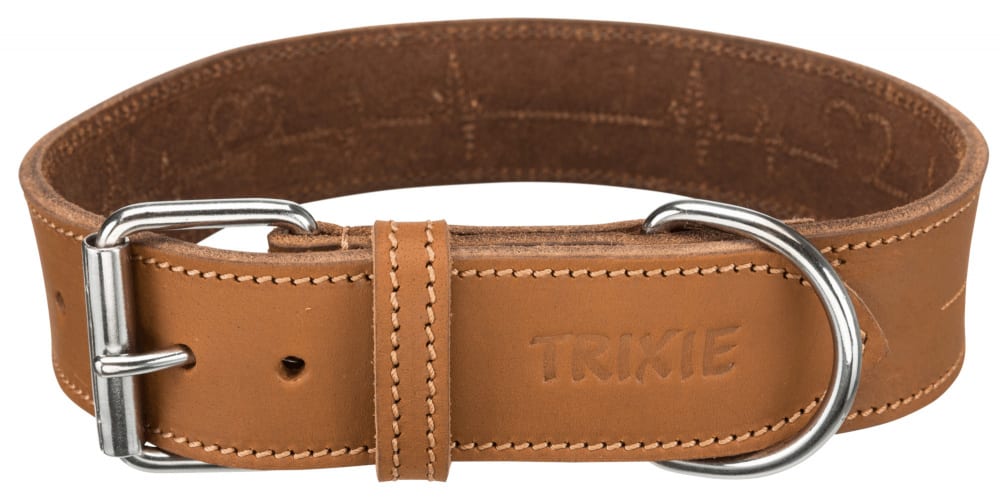Halsb. Lær Rustic Heartbeat Brun