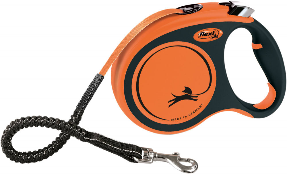 Flexi Xtreme Tape L 5m Sort/Oransje Max 65Kg