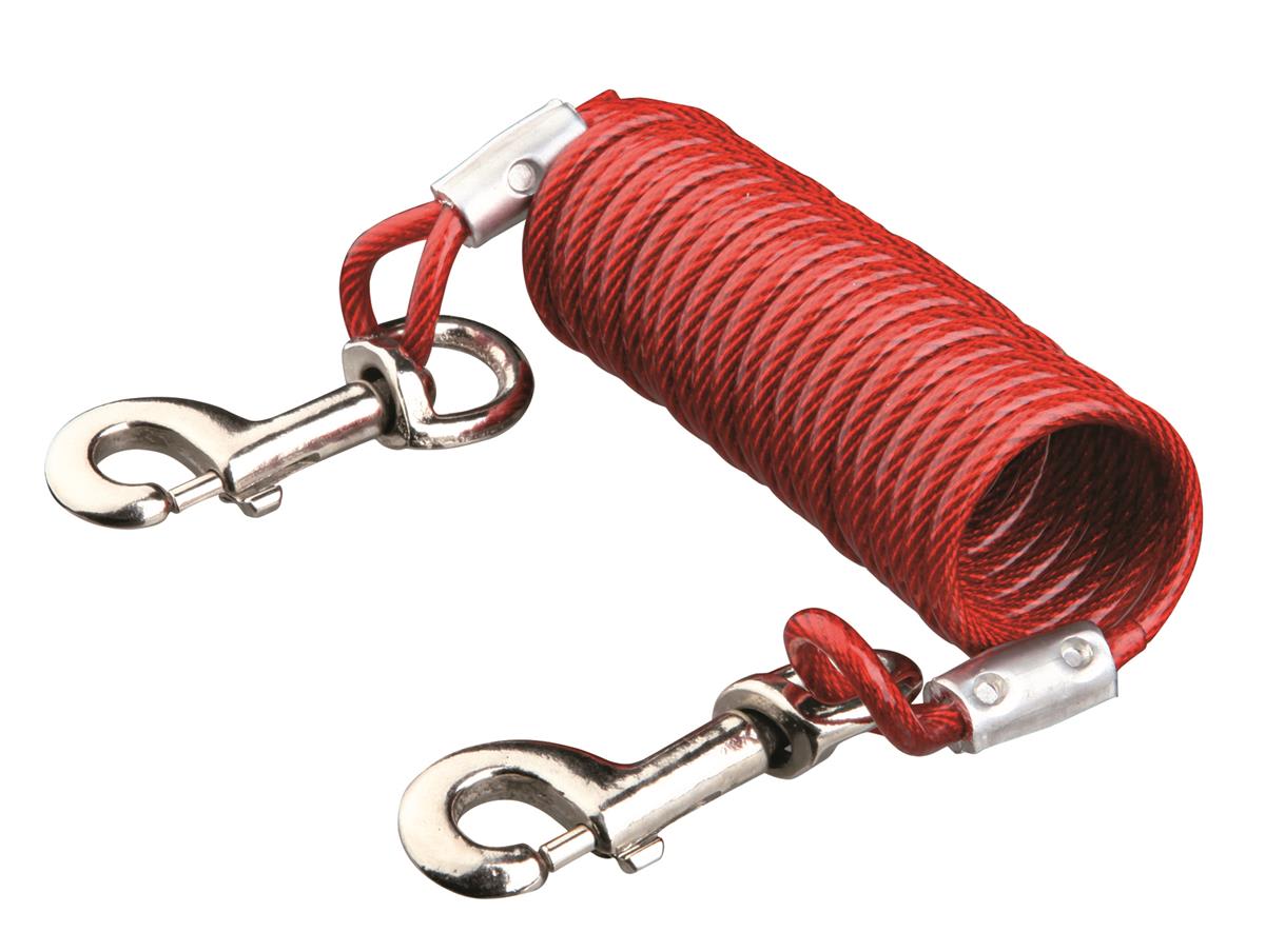 Løpestreng Spiral M/Stålwire 5m Max 50Kg