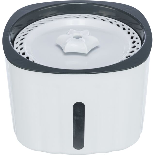 Flower Fountain Automatisk Vannautomat 2L Hvit/Grå