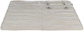 Reiseteppe CityStyle 80x80cm Kunstlær/Nylon Lys Grå