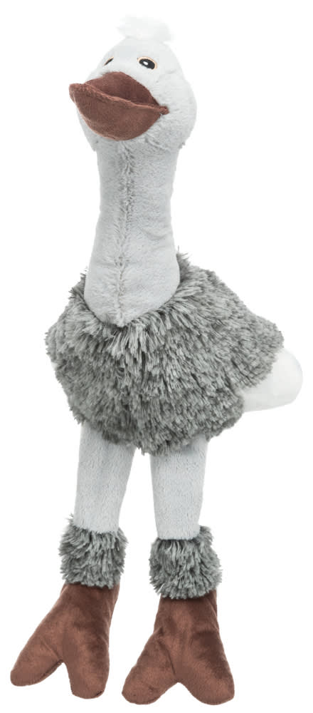 Hundeleke Struts i Plysj M/Lyd 53cm