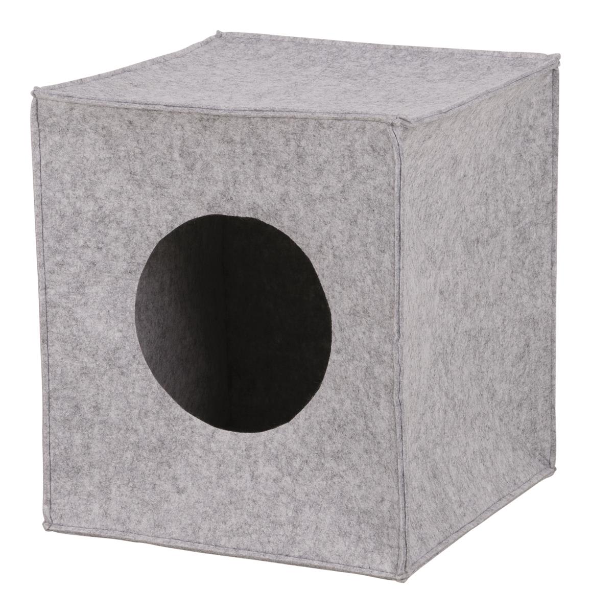 Kattehule Anton Til Ikea Hyller Grå Filt 33x37x33cm