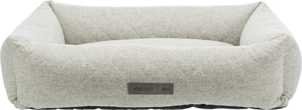 Hundeseng Noah Vital Vevd/Soft Polyester Lysegrå