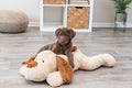 Hundeleke Benny Hund 75cm Beige/Brun Plysj