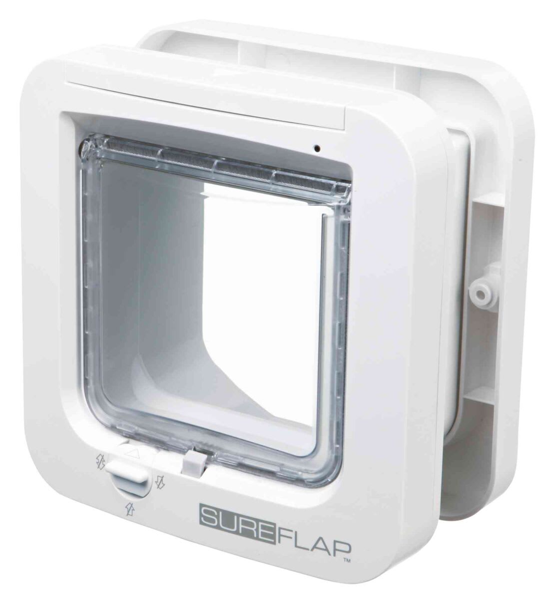Kattedør 38530 Microchip Sure Flap Hvit 21x21cm SUR001