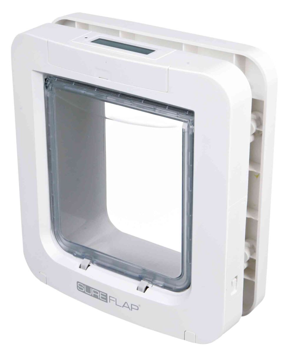 Kattedør Microchip Sure Flap Hvit 26,2x28,1cm SUR101