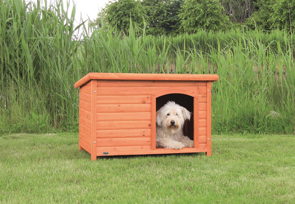 Hundehus Classic i Tre M/Flatt Tak Brun