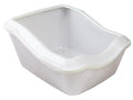 Kattebakke 40371 Cleany Cat M/Kant Hvit 54x45x21/29cm