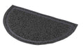 Kattebakke Teppe PVC 1/2 Måne 40385 Grå 41x25cm