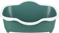 Kattebakke 40560 Davio M/Kant Grønn/Hvit 56x26x39cm