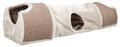 Kattetunnel Sisal/Plysj 110×30×38cm Beige