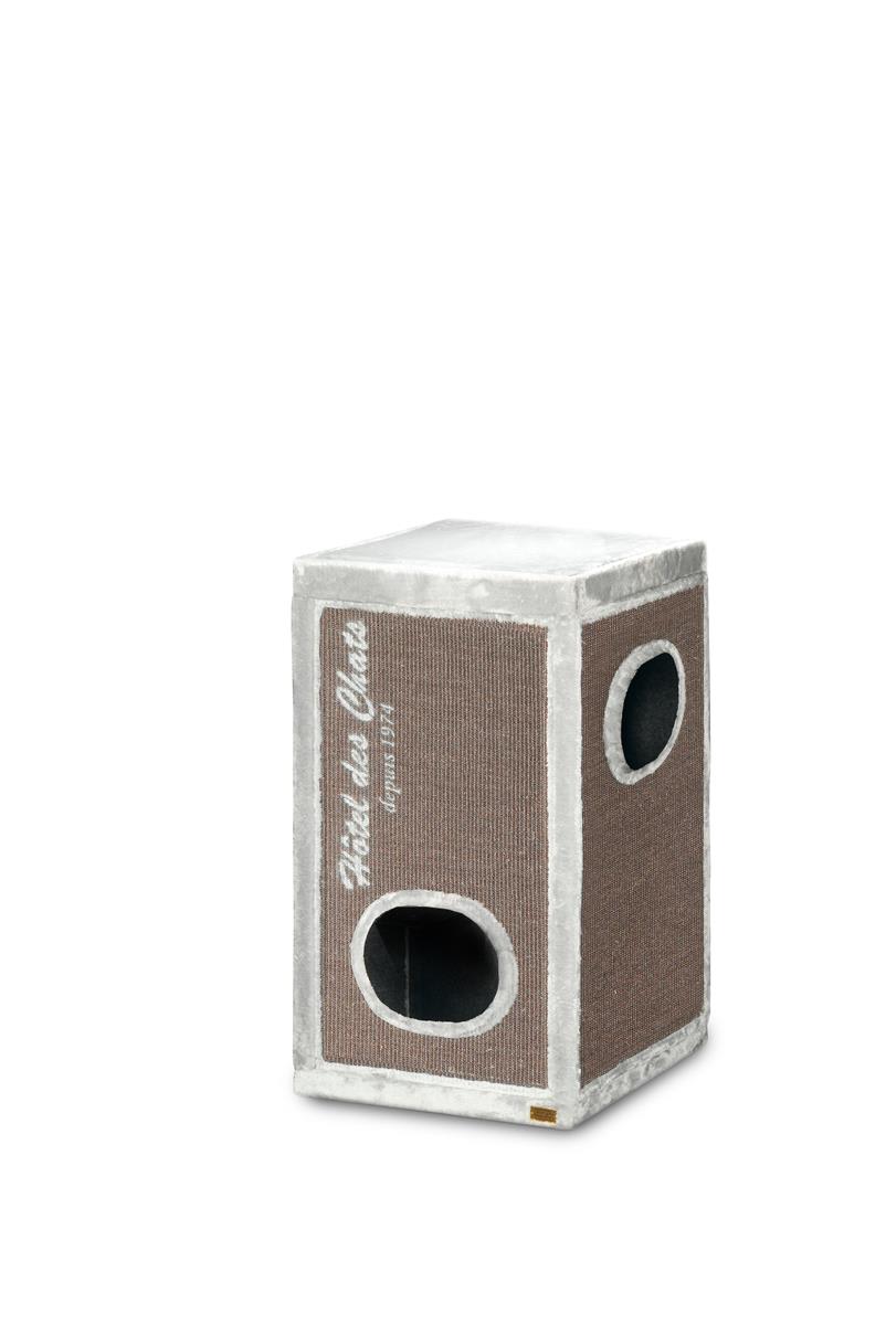 Kattemøbel Trend Rockefeller 90 Grå 50x50x90cm