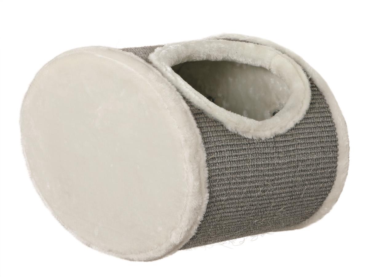 Kattemøbel Hule Til Vegg Plysj Cream 42x29x28cm