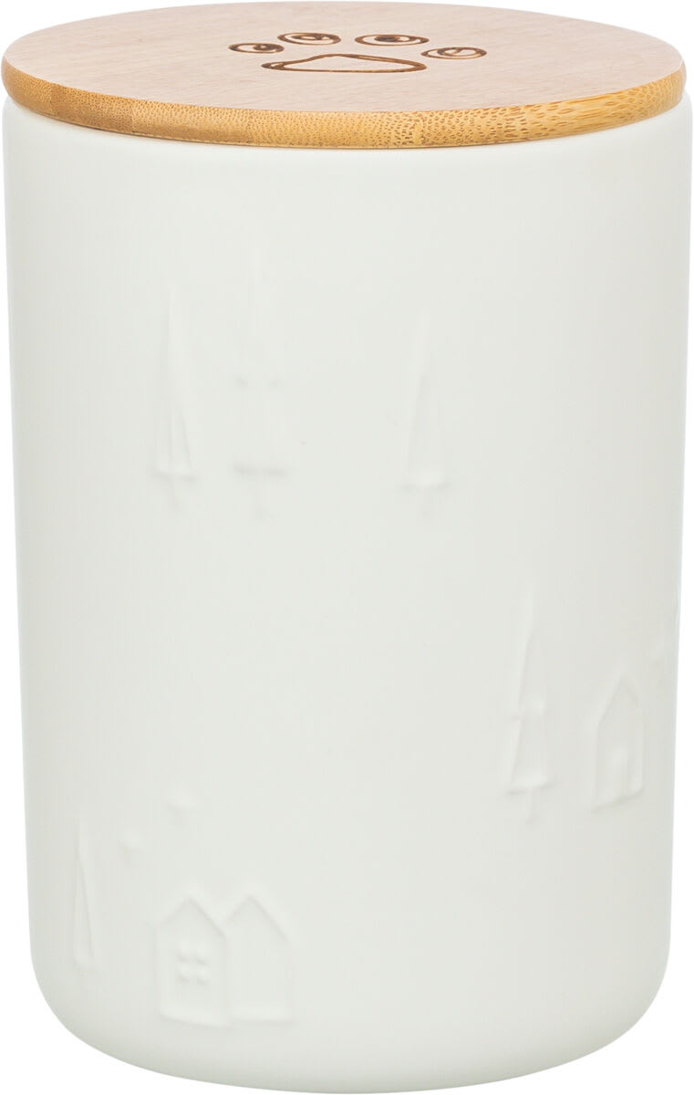 Juleboks Xmas Keramikk Ø13x19cm Hvit