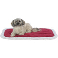 Julematte Xmas Mat Nevio Oval 75x47cm Rød/Hvit