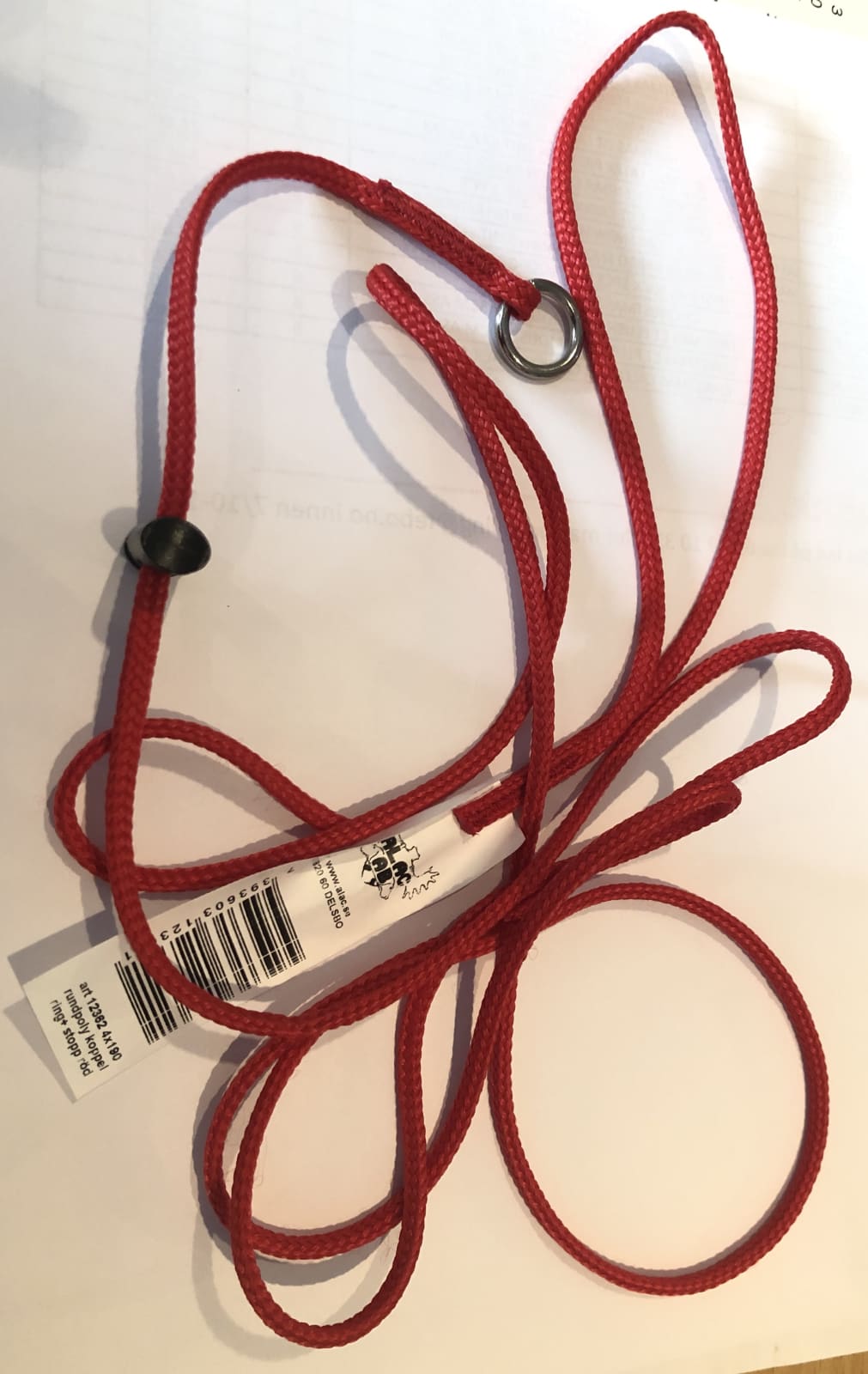 Alac Utstillingsbånd 190cm 4mm 