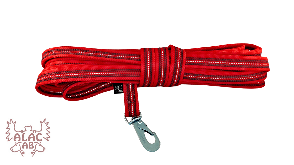 Alac SPÅRLINA 20MM*10M RÖD ANTIGLID+REFLEX ALAC-HAKE