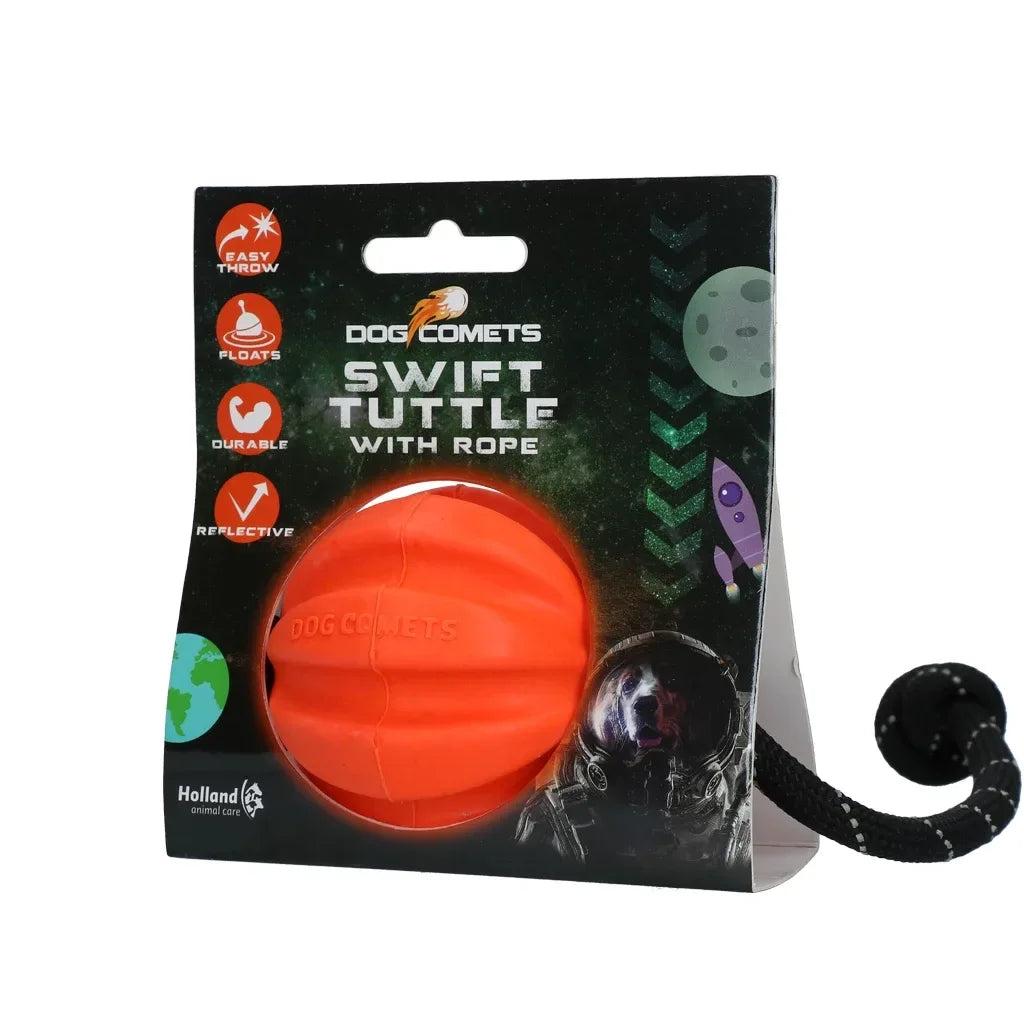 Dog Comets Swift Tuttle With Rope Orange