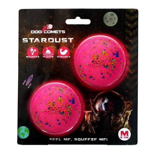 Dog Comets Stardust Orange M (2-Pack)