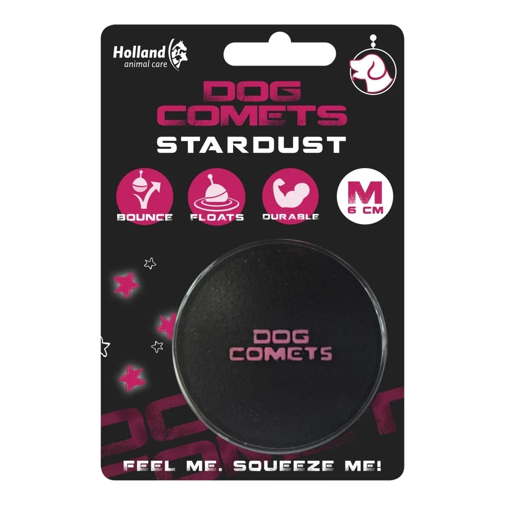 Dog Comets Stardust Black/Pink M