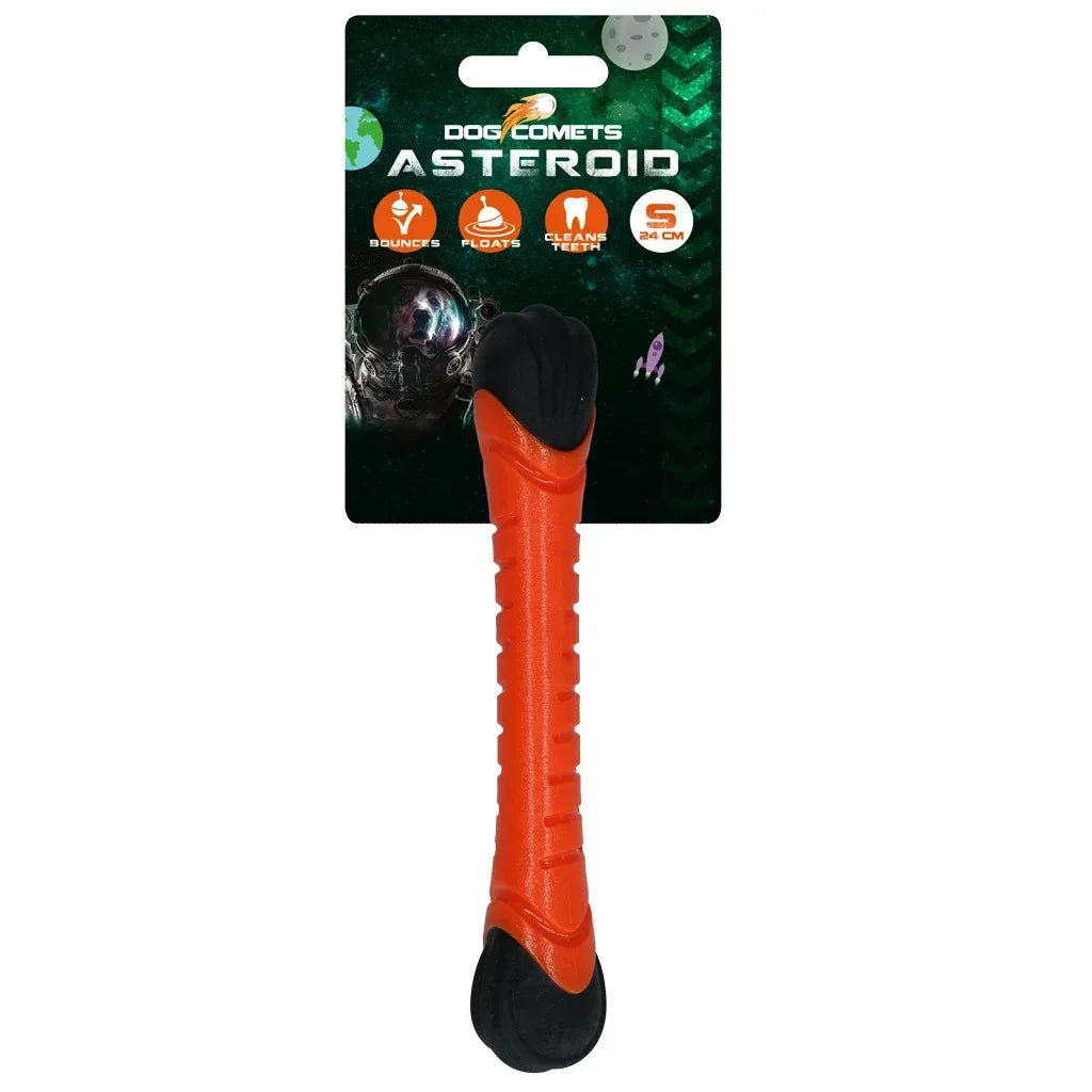Dog Comets Asteroid Fetch Stick L Orange