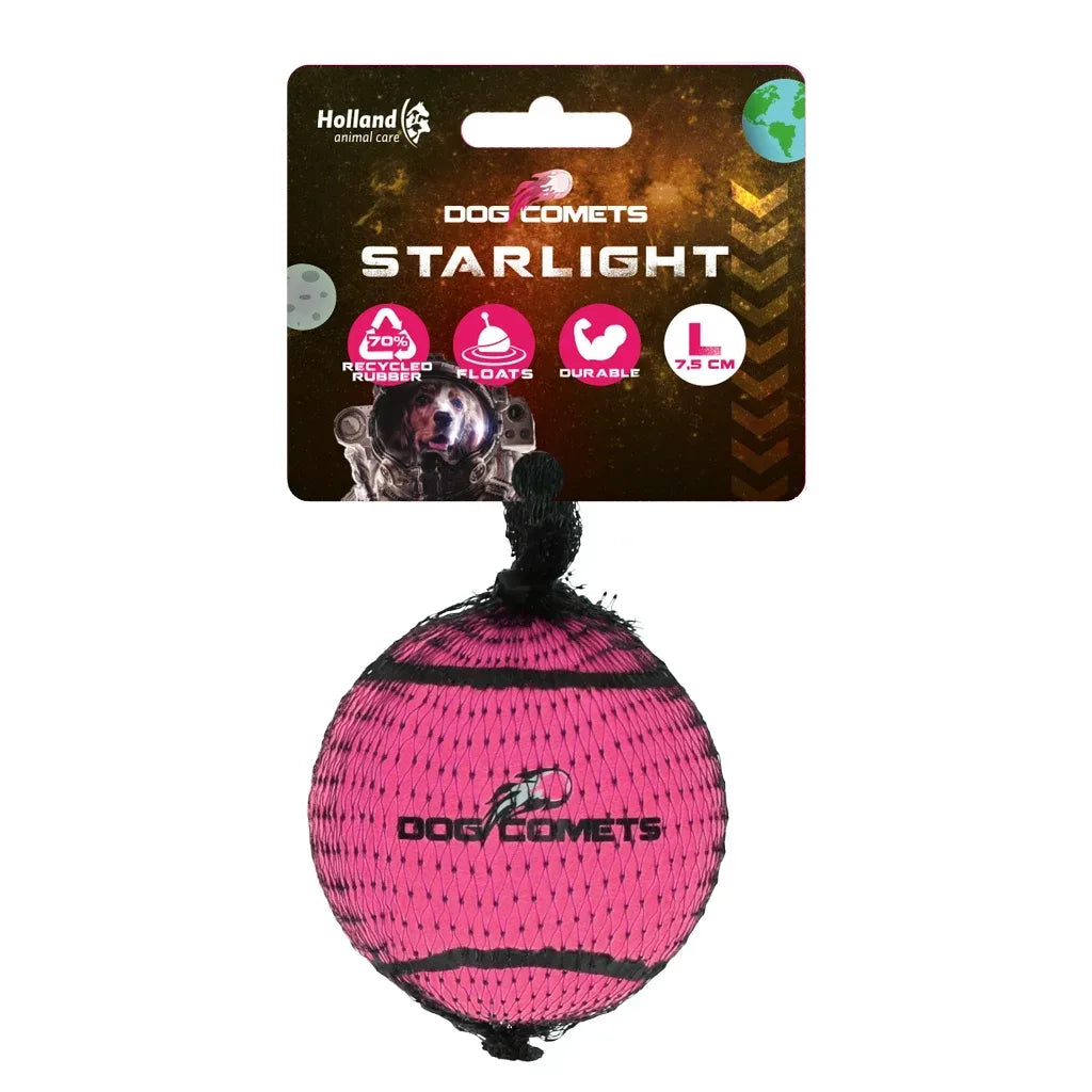 Dog Comets Starlight Tennis Ball L 