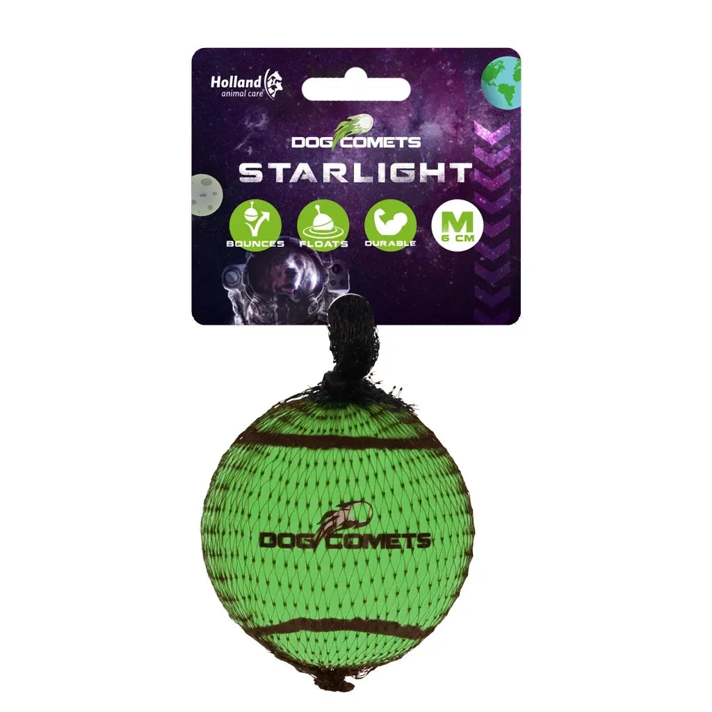 Dog Comets Starlight Tennis Ball M 