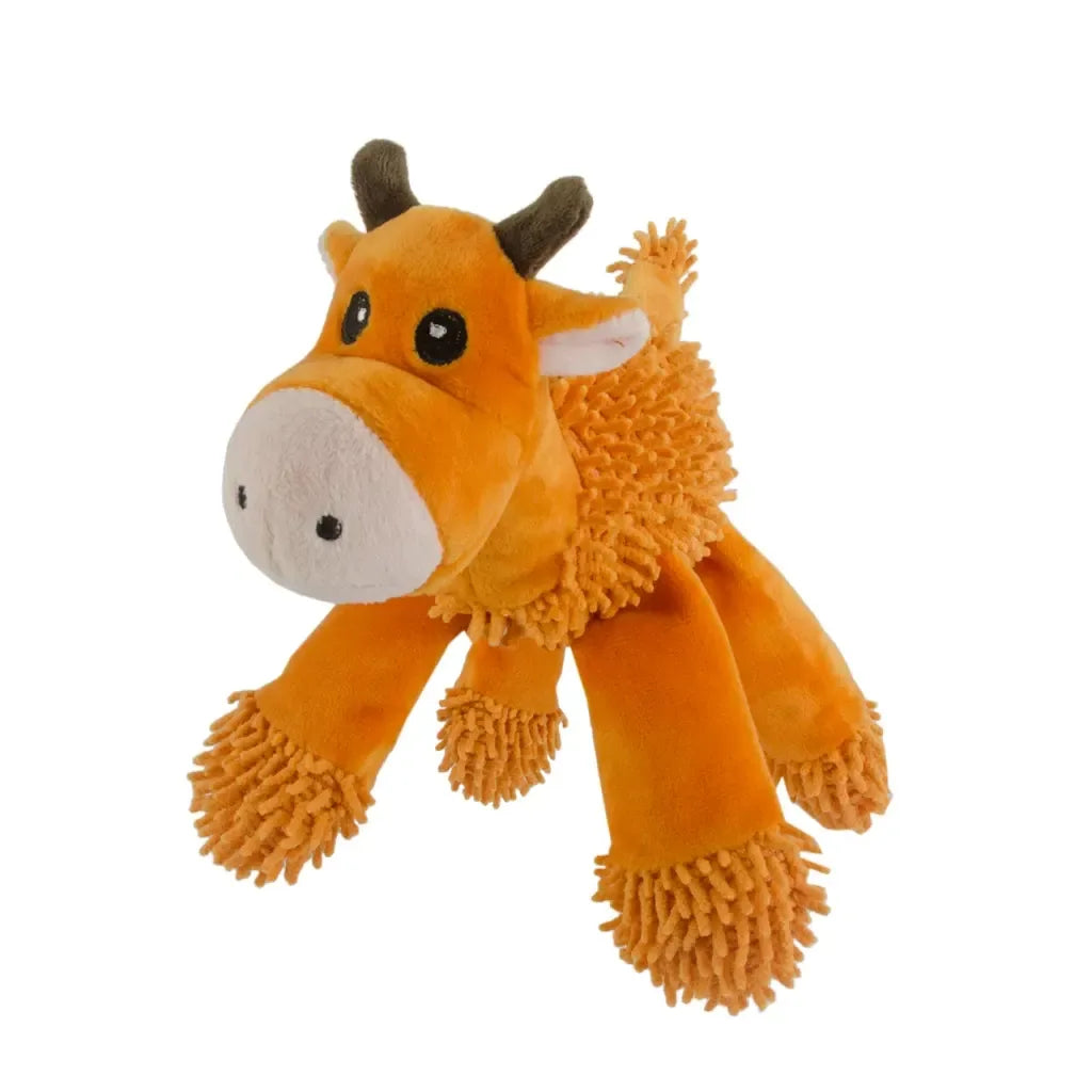 Fuzzle with 5 squeakers Giraffe