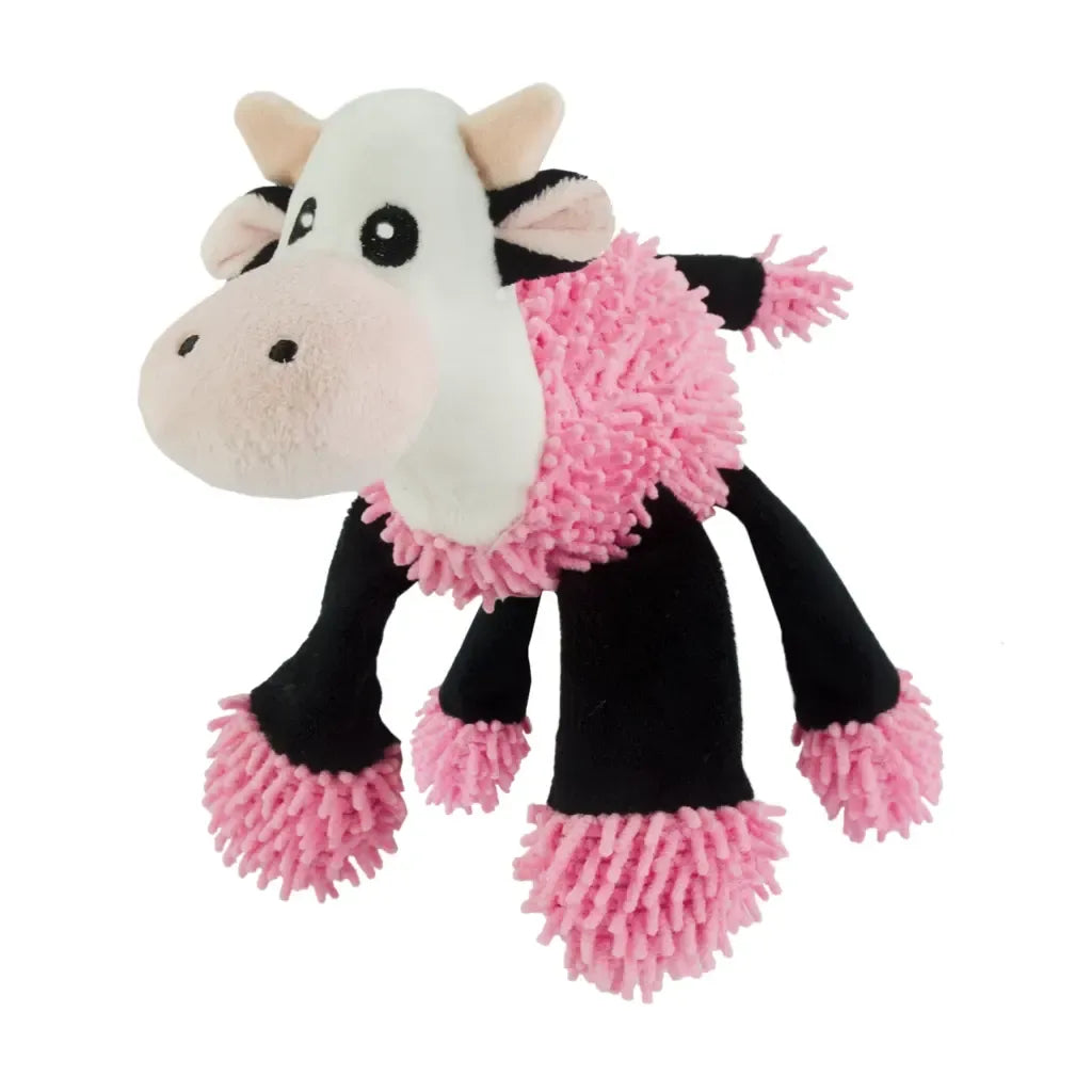 Fuzzle with 5 squeakers Cow