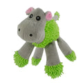 Fuzzle with 5 squeakers Hippo