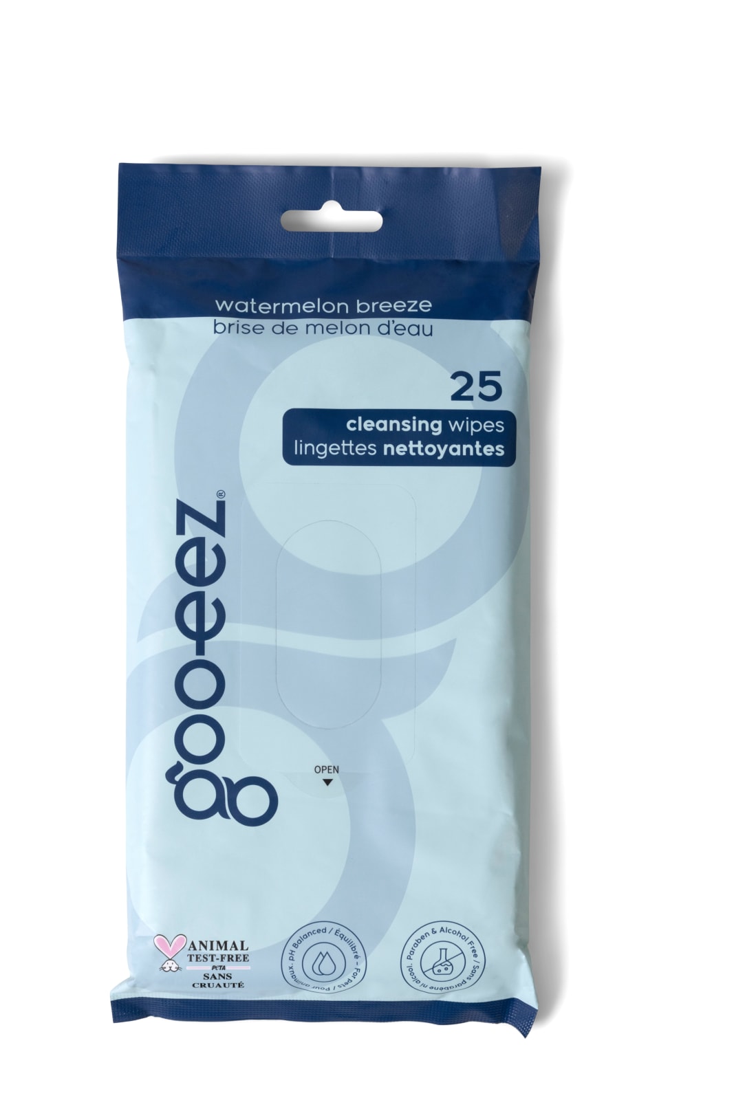 Travel Size Cleaning Wipes 25 Wipes Watermelon Breeze