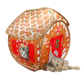 Juleleke KONG Holiday Play Spaces Bungalow Gingerbread