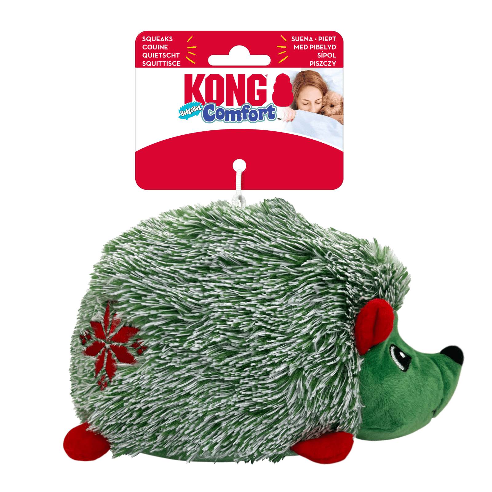 Juleleke KONG Holiday Comfort HedgeHug M