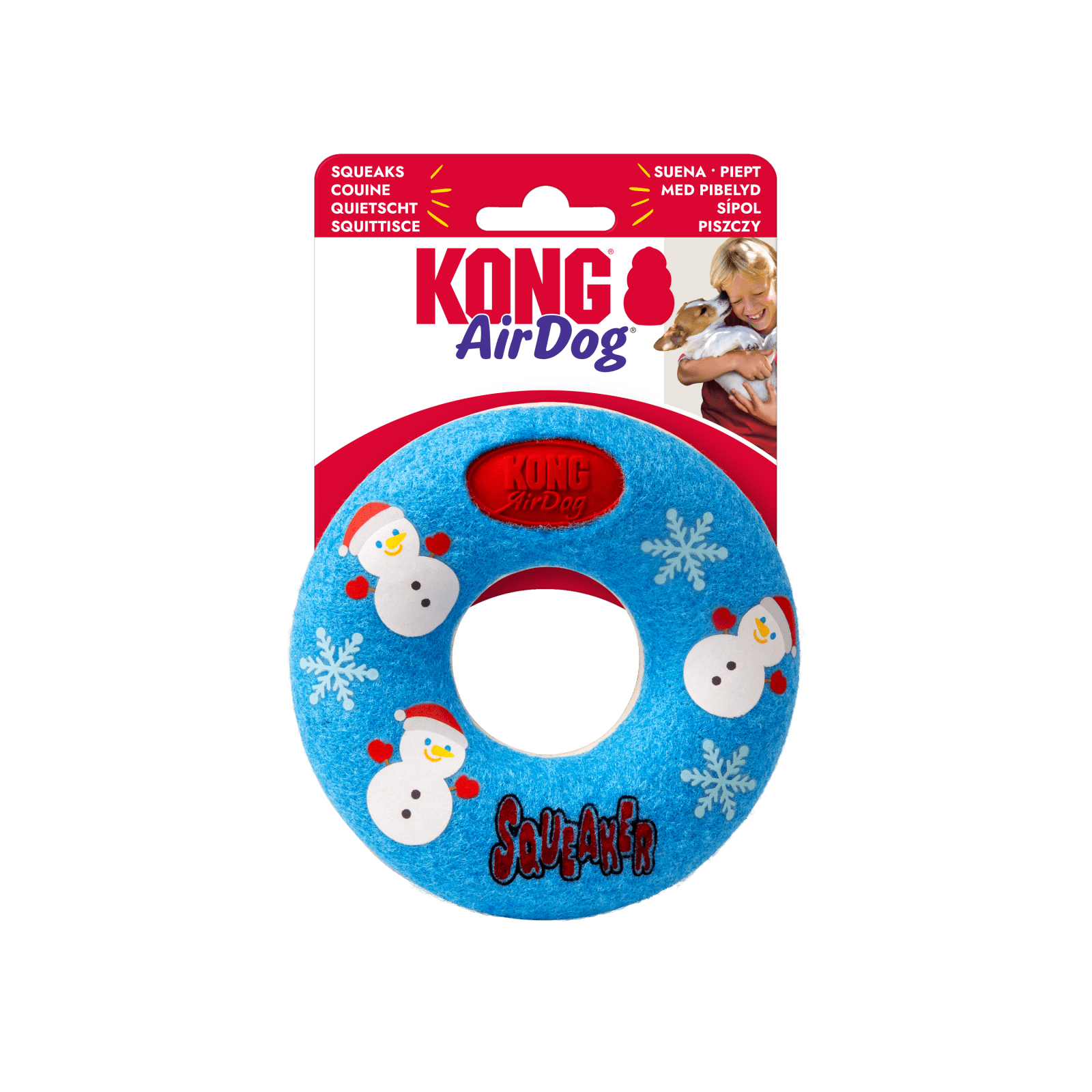 Juleleke KONG Holiday AirDog Donut M