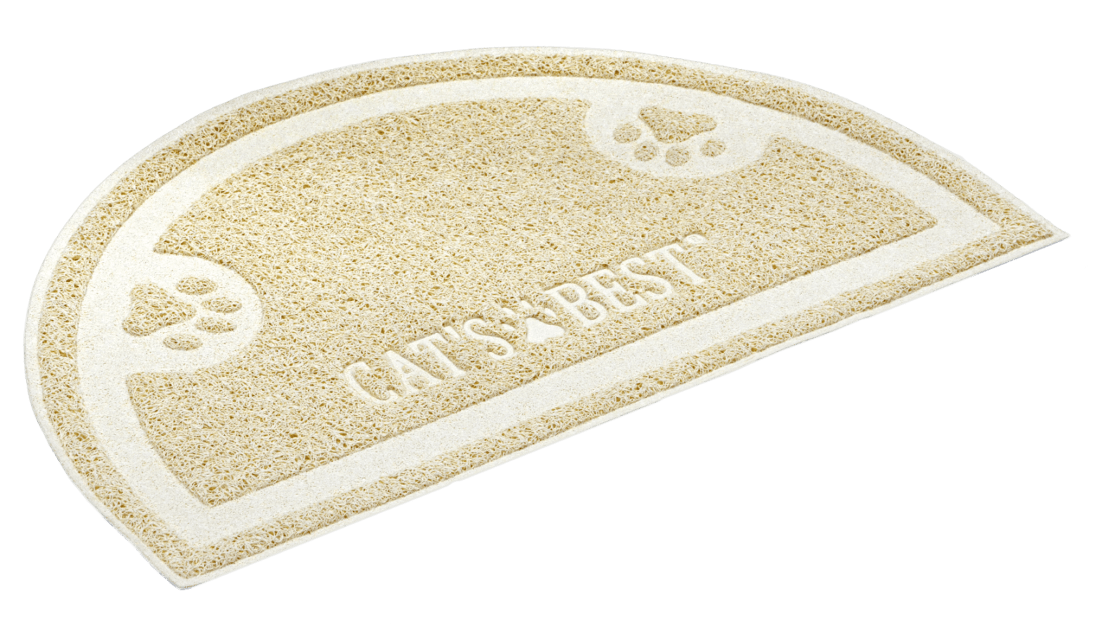 Cat`s Best Kattebakke Teppe PVC 1/2 Måne XL Beige