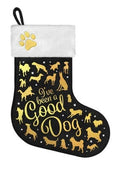 Julestrømpe I`ve Been A Good Dog Sort