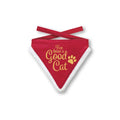 Julebandana I`ve Been a Good Cat Rød S