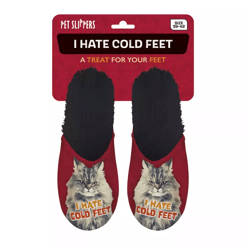 Tøffel I Hate Cold Feet 39-42