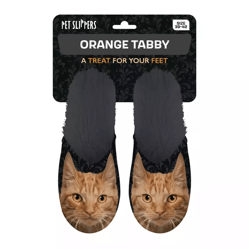 Tøffel Oransje Tabby 39-42