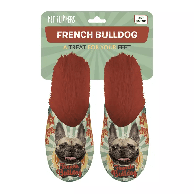 Tøffel Fransk Bulldog 39-42