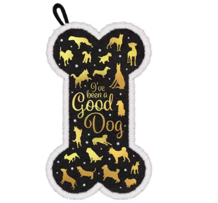 Julestrømpe Beinformet Good.Dog Sort