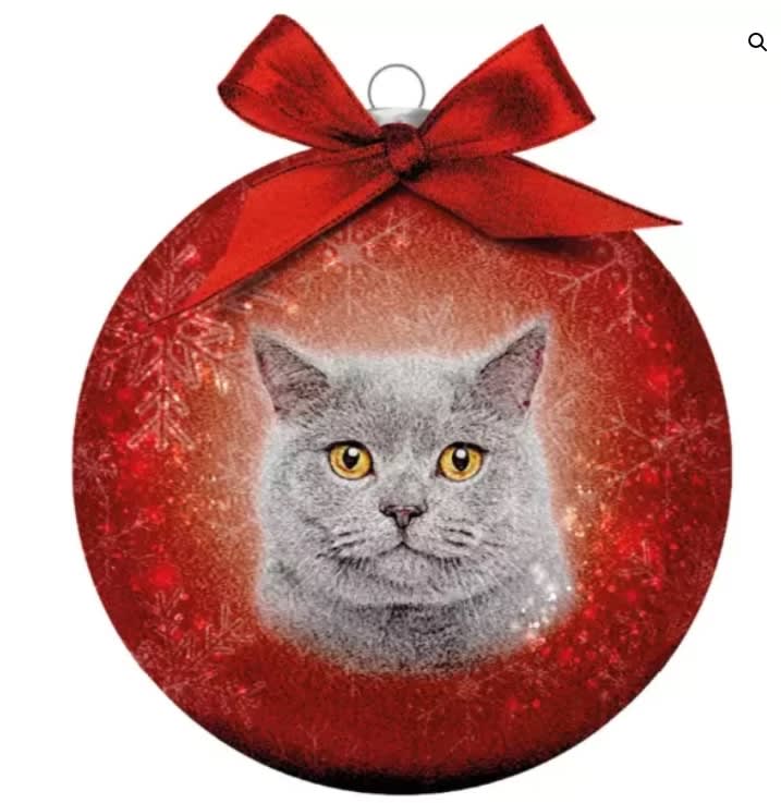 Julekule Grå Katt