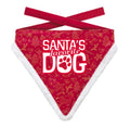 Julebandana Santas Favorite Dog Rød S