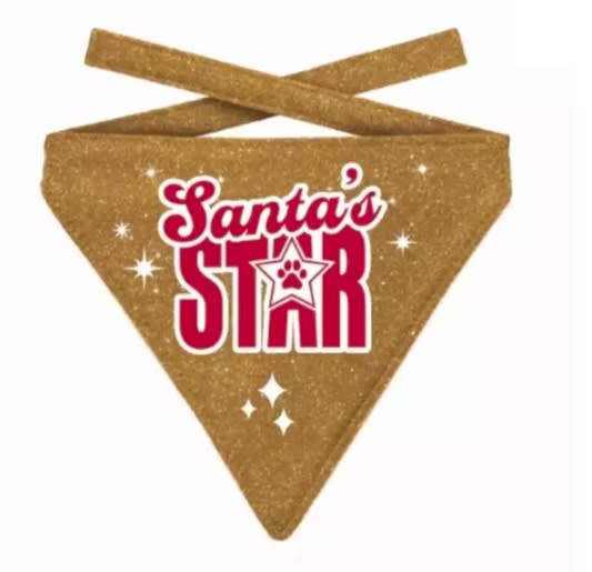 Julebandana Santas Star Cat Gull S