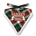 Julebandana Santas Fav.Dog Rutet L