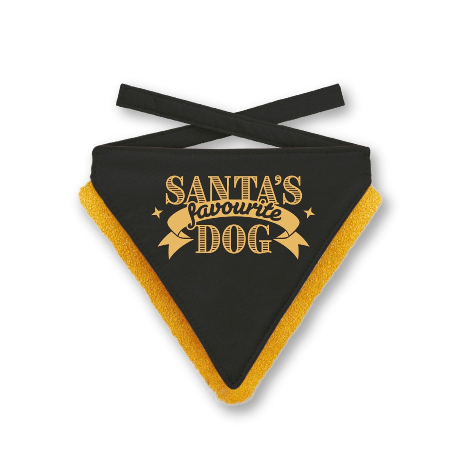 Julebandana Santas Fav.Dog Sort M