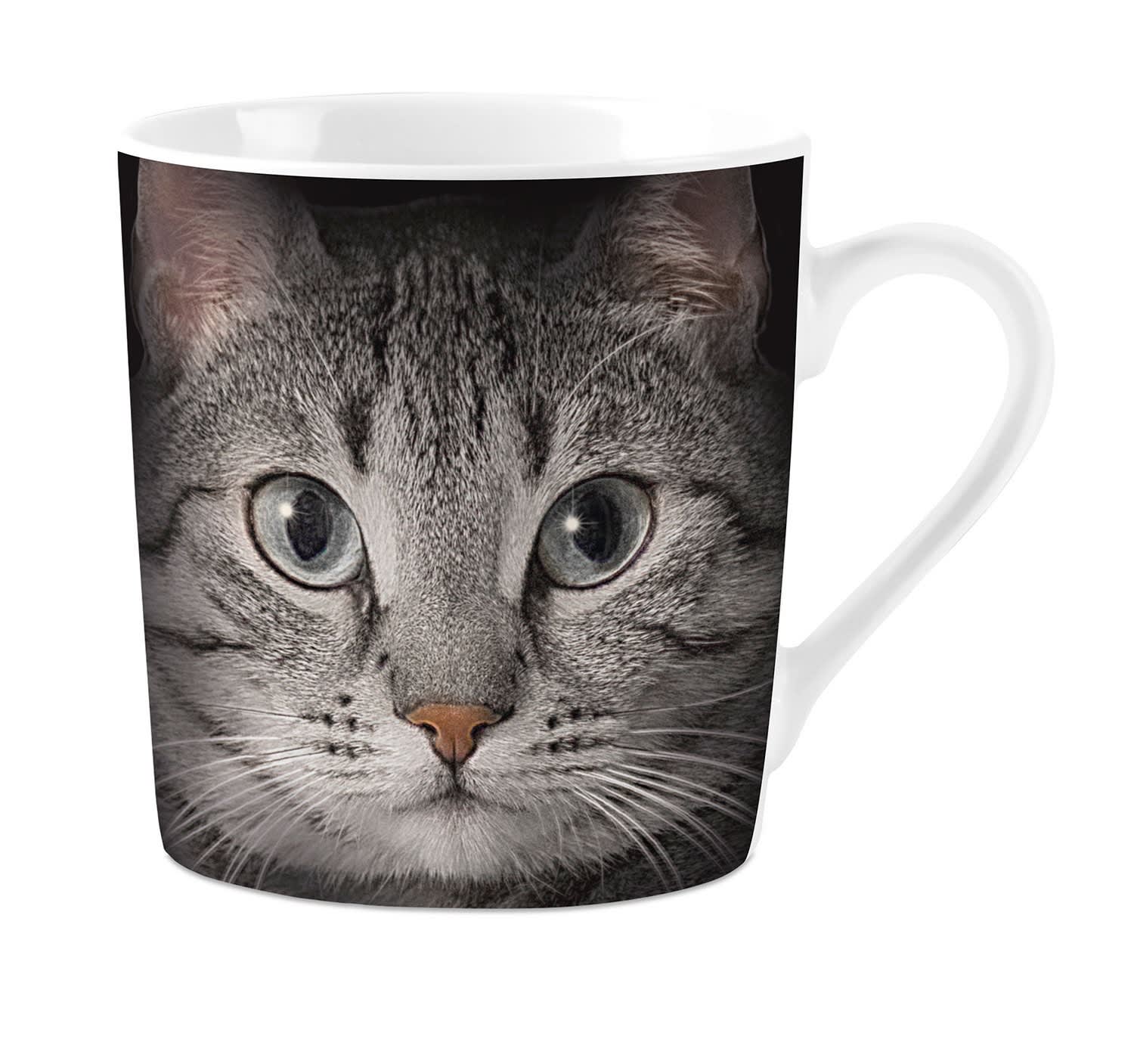 Krus Grå Katt Øyer 240ml