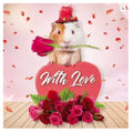 Kort With Love Guinea Pig 13,7x13,7cm